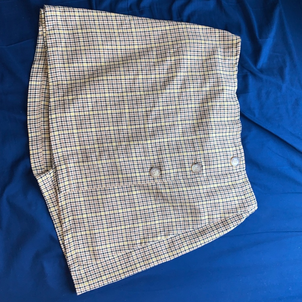 Plaid American Eagle Skirt